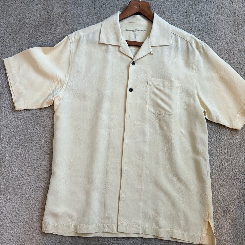 Tommy Bahama Cream Men's Shirt